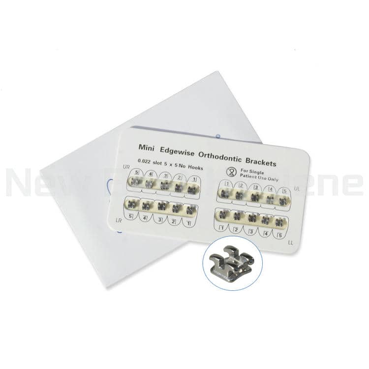 Monoblock bondable Standard Mini Braces Dental Brackets Orthodontic