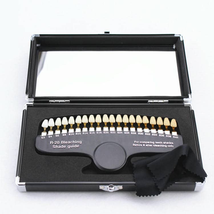 牙齿比色卡铝盒7